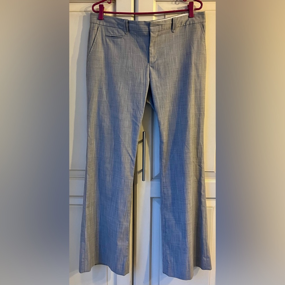 🍎 GAP size 12 Hip Slung fit grey dress pants. GUC!